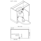 Eckschranklösung CORNERSTONE MAXX