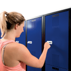 Serrure à pêne rétractable à chiffres et à clé code fixe