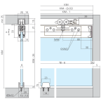 Garniture Clipo 36 G Verre