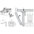 Plintclip Axor