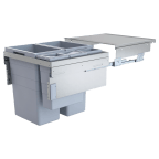 Poubelle EURO-CARGO pour élément de 600 mm 91 L