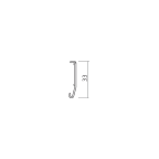 Clip-Blende zu Klemmschuh CLIPO 36 Glas