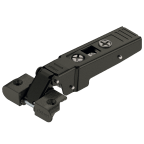 Charnière CLIP top 95 ° pour porte à cadre aluminium en applique