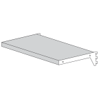 Steun voor houten tablet laterale bevestiging