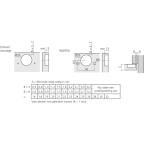 Scharnier CLIP top 110° voor opliggende deur, zonder veer