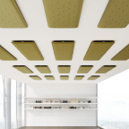 Paire de fixations pour mur ou plafond