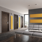 Paire de fixations pour mur ou plafond