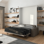 Sofabeschlag für ein versenkbares vertikales Bett