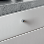 Knop met uitsparing