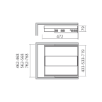Lade voor dressing