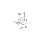 Poignée inox cuvette