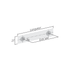 Poignée inox FLUIDE