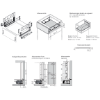 LEGRABOX free TIP-ON oriongrijs mat hoogte C