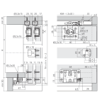 Garniture 2 portes Clipo 26 MS