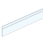 Plexi rail voor ladezijkanten