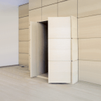 Coulisse pour porte rentrante