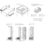 LÉGRABOX TIP-ON gris orion mat hauteur F