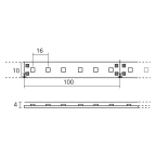 RGB-LED-Band, IP65, 60 LED/m