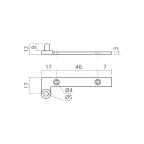Gebogen pivot