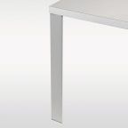 Tafelpoot aluminium TRIANGOLO