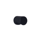 Bouton rond à encoche