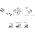 LEGRABOX BLUMOTION / TIP-ON BLUMOTION Edelstahl Höhe N