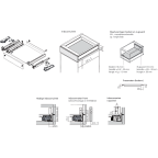 LEGRABOX BLUMOTION / TIP-ON BLUMOTION inox hoogte N