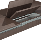 Support pour rallonge de table pliante