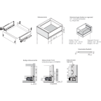 LEGRABOX TIP-ON oriongrijs mat hoogte K