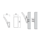 Kleiderhaken SLIDE
