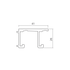Bovenrail Combino 20-35 IS