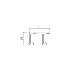 Bovenrail Combino 20-35 IS