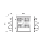 Utensilienhalter VARIO Alu Line
