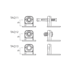 Trägerteil für Tablarverbinder SHELF BLOCK