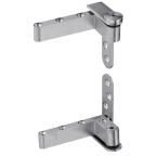 Pivot/taatsdeurscharnier inox 40 kg
