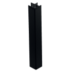 Angle 90° lisse pour profil de plinthe