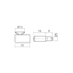 Glasbodenträger Ø 5 mm