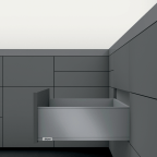 LÉGRABOX BLUMOTION / TIP-ON BLUMOTION gris orion mat hauteur C