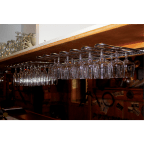 Râtelier à verres sur méplat