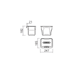 Multifunctionele bak 5 L