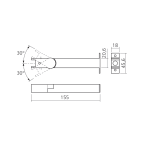 Wandhalter drehbar