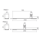 Halter für Glastrenner