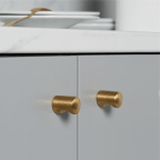 Knop met uitsparing INOX