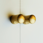 Knop met uitsparing INOX
