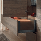 Charnière CLIP top BLUMOTION 110° pour porte en applique