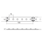 RGB-LED-Band, IP20, 60 LED/m