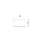 Logoschild, Mittelposition