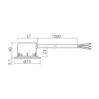 Steckdose 230 V, IP23