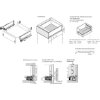 LEGRABOX TIP-ON carbonschwarz matt Höhe K