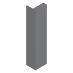 Cache adaptateur dos